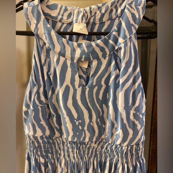SOMA|XS| NWT| keyhole maxi dress| soft support| pockets| - Picture 1 of 3
